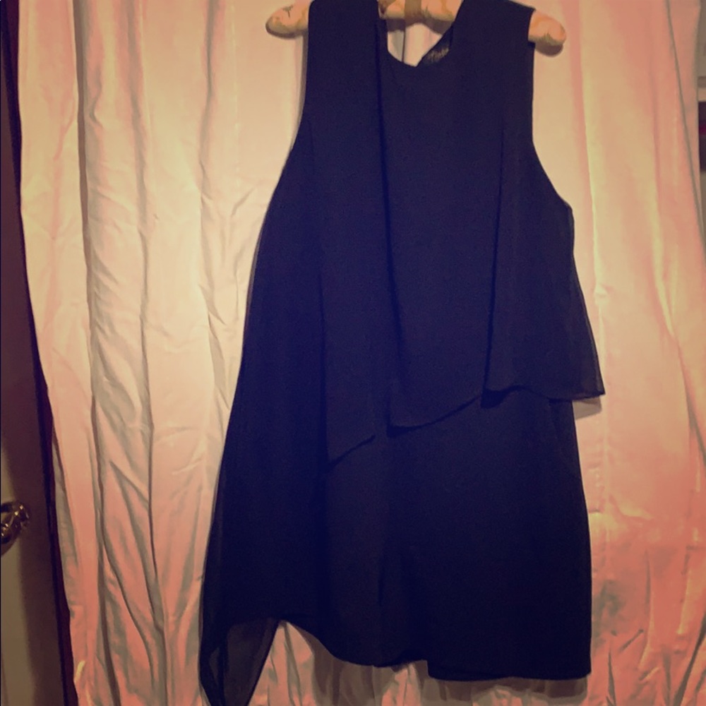 Draped Romper with POCKETS
